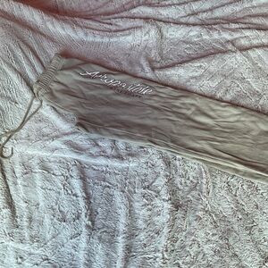 Aeropostale Women's Gray Pajama Pants